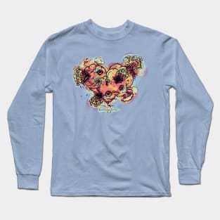 Hearts are farts Long Sleeve T-Shirt